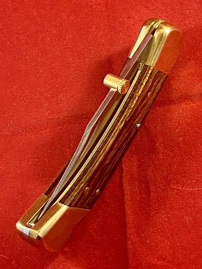 Mint BUCK 110 Lockback Knife with Scarce “Idaho” Mark dating it to 2005