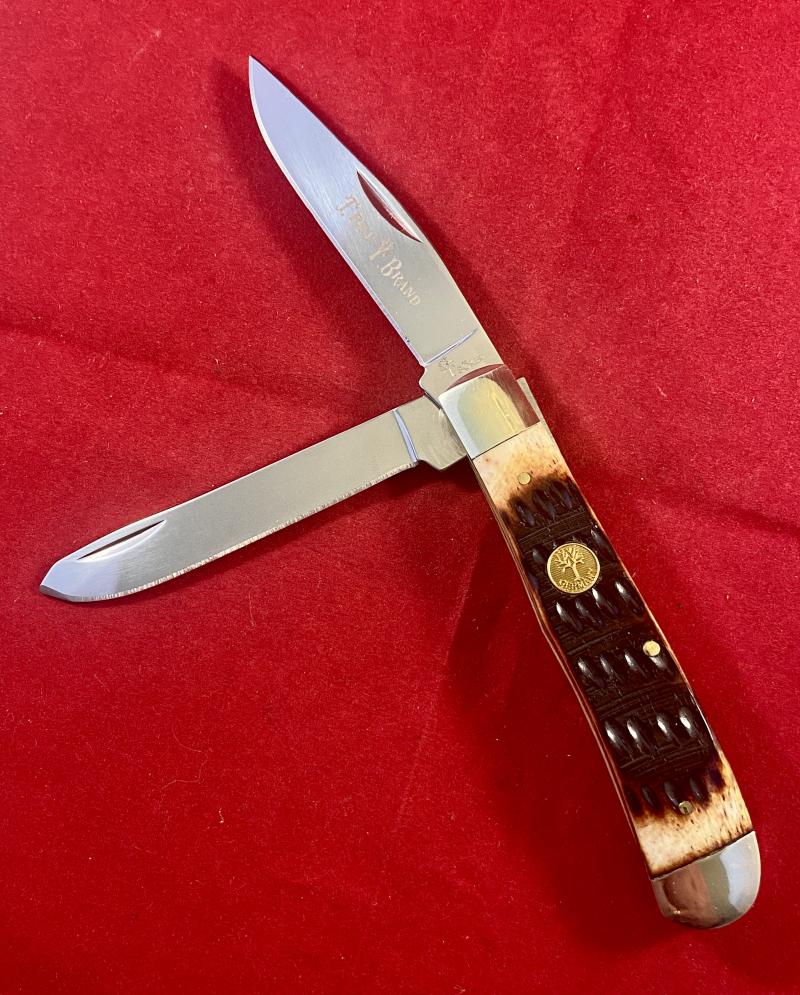 Mint Traditional Series 2.0 Trapper Knife with Dual Blades by BOKER Solingen Germany