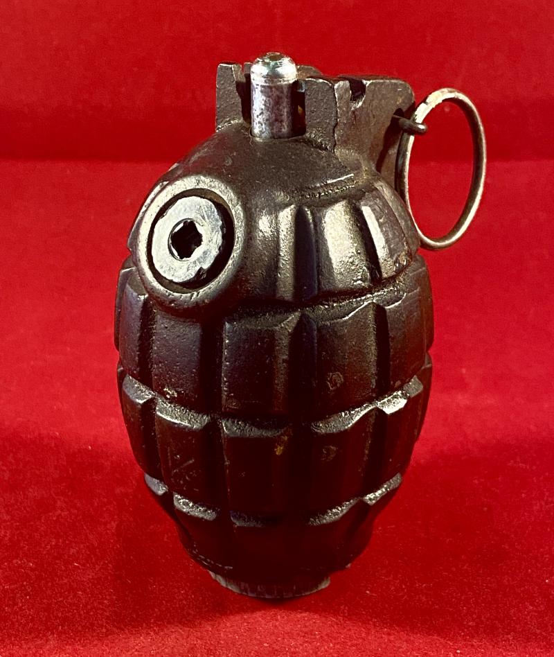 Near Mint INERT WW2 No.36M Mk I British Mills Grenade by A. Kenrick & Sons dated 1940
