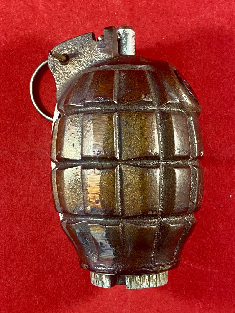 Near Mint INERT WW2 No.36M Mk I British Mills Grenade by A. Kenrick & Sons dated 1940