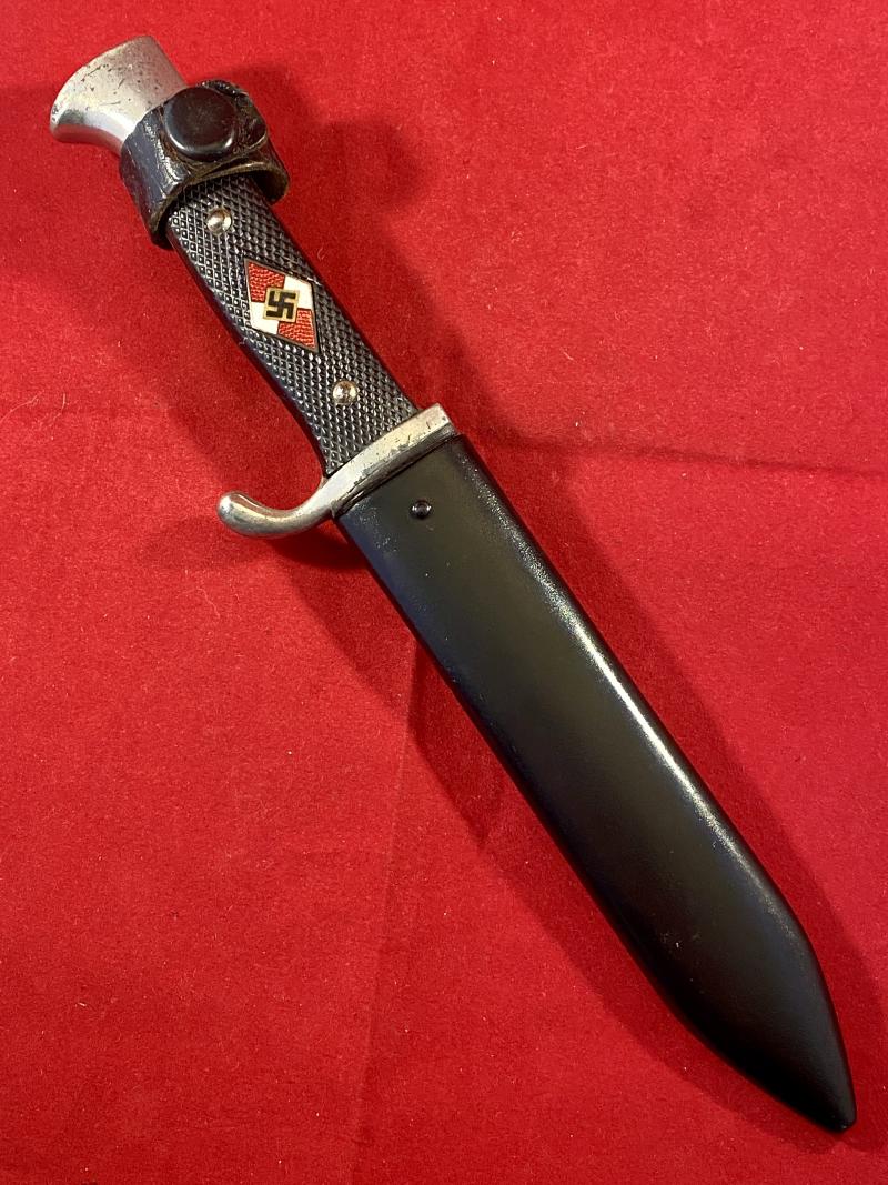 Extra Photos of WW2 Hitler Youth Knife by Arthur Schüttelhöfer & Co., Solingen-Wald – RZM M7/13 - Item 52382