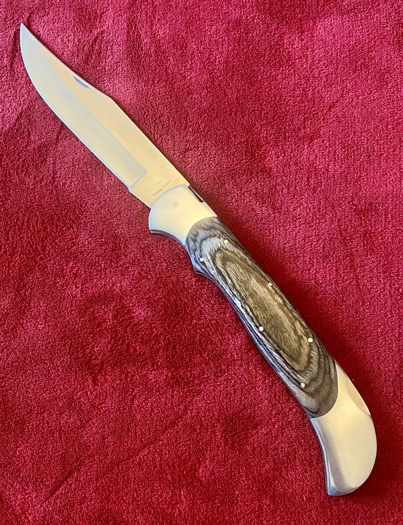 Huge Timber Rattler TR99 Lockback Knife with 8.5” Blade