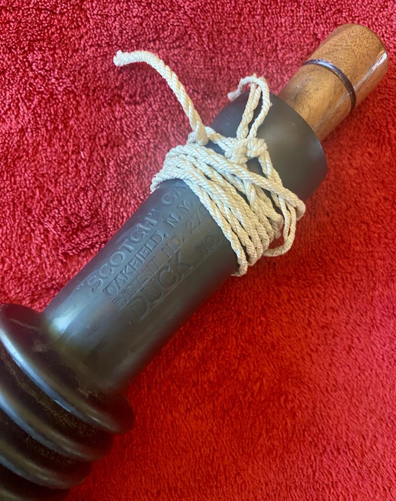 Vintage MIB “Scotch” Duck Caller Model 1401 by The Scotch Game Call Company New York c1960