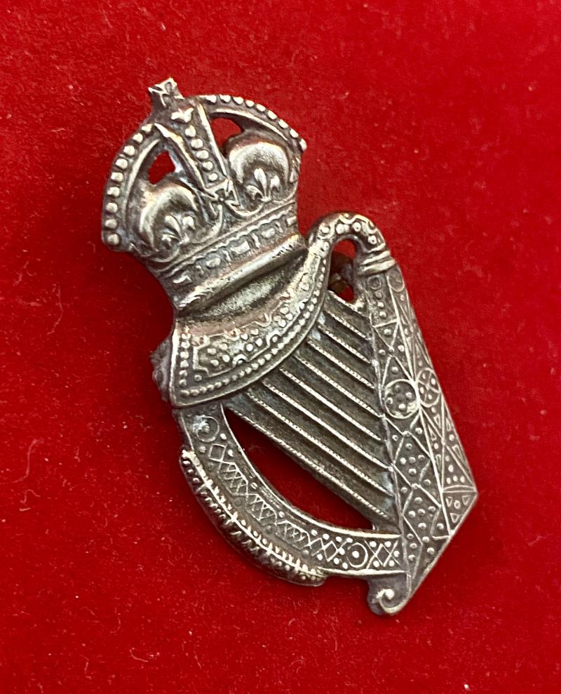 WW1 Sweetheart Brooch made from a Cap Badge for The 18th County of London Battalion (London Irish)