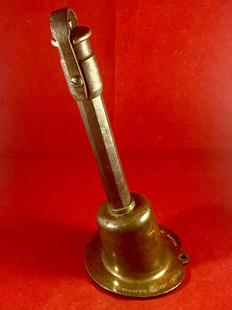 Scarce W.W. Greener Humane Cattle Killer Single Shot Obsolete .310 Calibre Bell Gun with Wooden Mallet