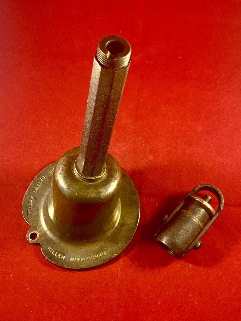 Scarce W.W. Greener Humane Cattle Killer Single Shot Obsolete .310 Calibre Bell Gun with Wooden Mallet