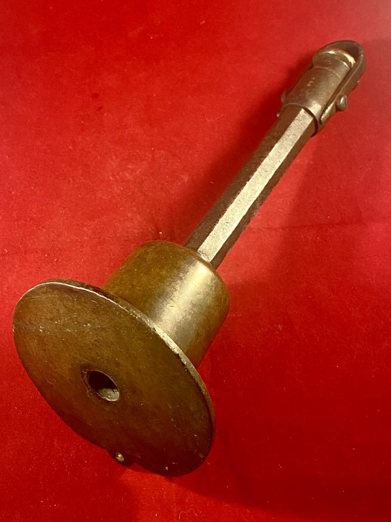 Scarce W.W. Greener Humane Cattle Killer Single Shot Obsolete .310 Calibre Bell Gun with Wooden Mallet
