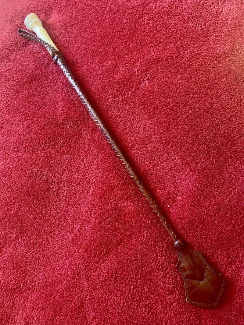 Fine Antique Horn Handled Ridding Crop with Concealed Blade – Short Sword Stick