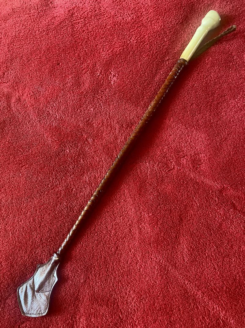 Fine Antique Horn Handled Ridding Crop with Concealed Blade – Short Sword Stick