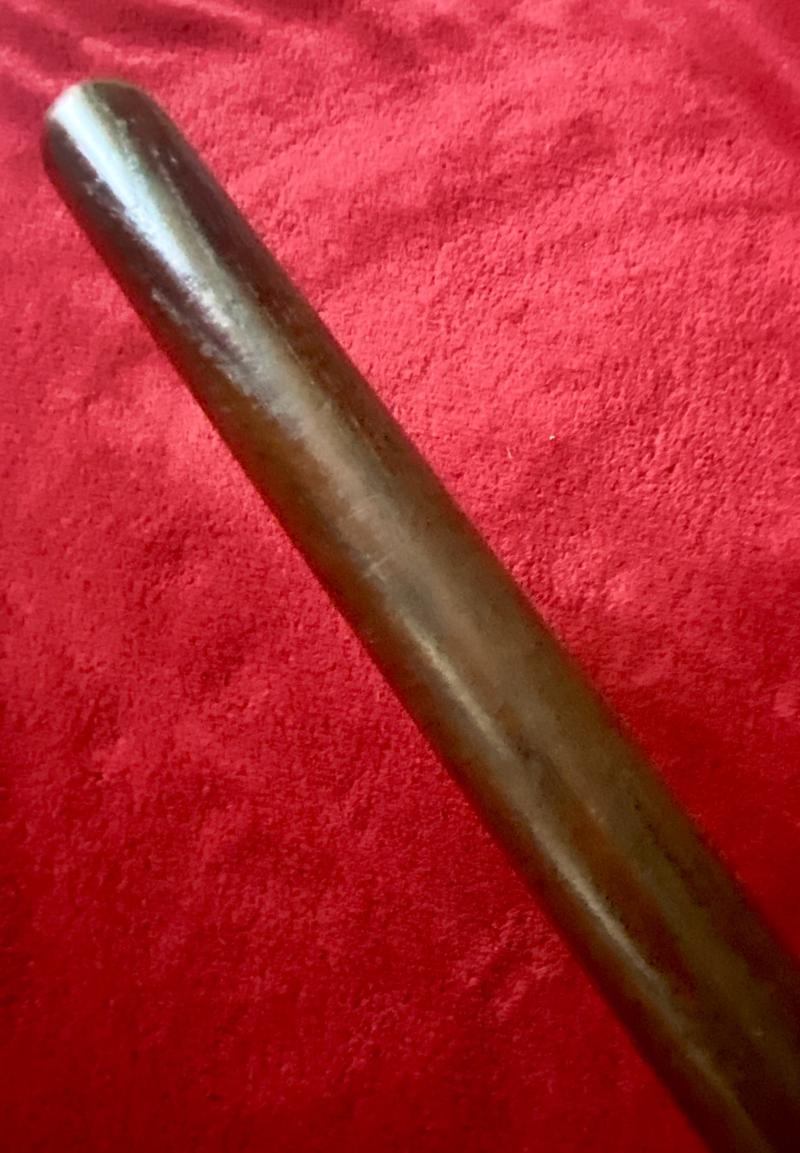 Vintage 22” Mounted Police Wooden Truncheon