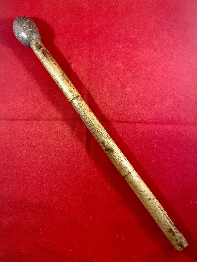Original WW1 Trench Raiding Club with Cast Lead Head