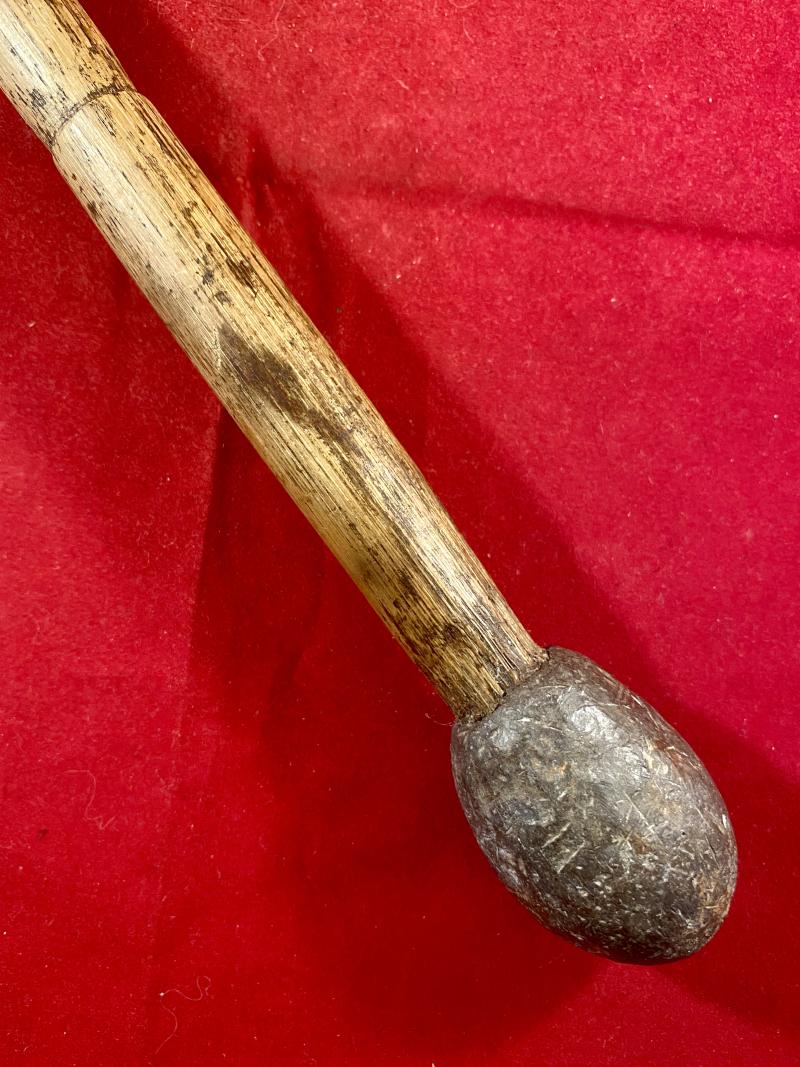Original WW1 Trench Raiding Club with Cast Lead Head