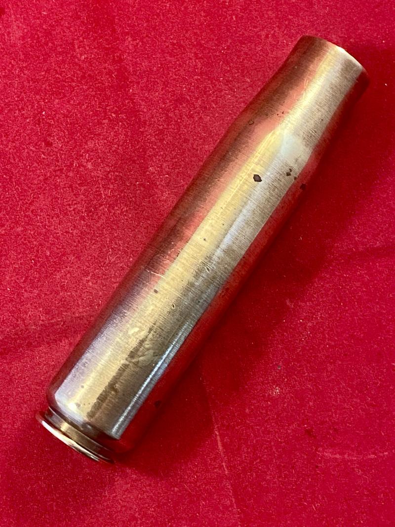 WW2 British Naval 20mm Oerlikon Anti-Aircraft Autocannon Shell Casing (not fired) by Raleigh Cycle Co. 1944