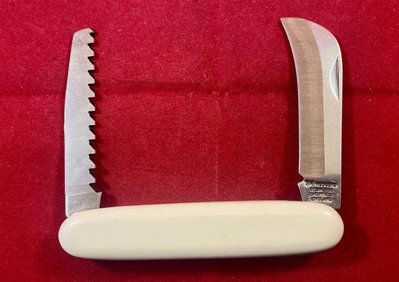 Mint Vintage Pocket Pruning Knife with Unusual Saw Blade by Joseph Rodgers & Sons