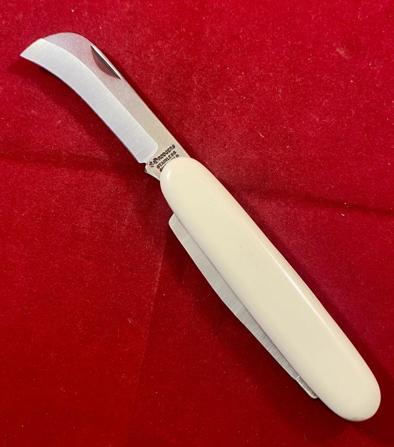 Mint Vintage Pocket Pruning Knife with Unusual Saw Blade by Joseph Rodgers & Sons