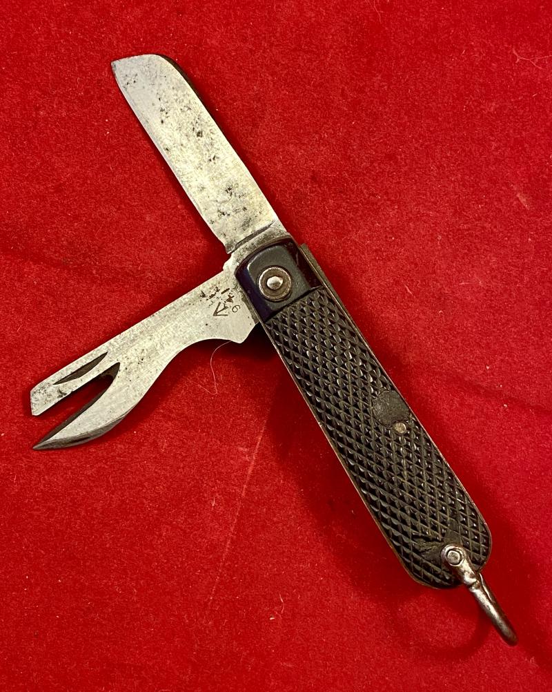 WW2 British Army 2-Piece Jack Knife by John Clarke & Son Sheffield dated 1941