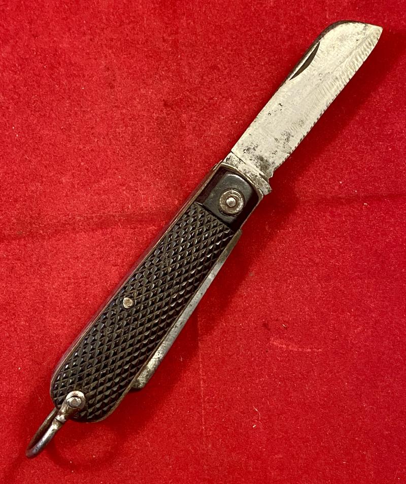 WW2 British Army 2-Piece Jack Knife by John Clarke & Son Sheffield dated 1941