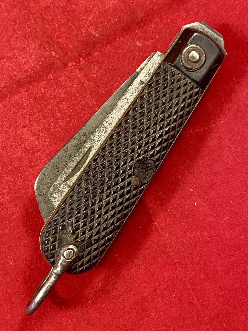 WW2 British Army 2-Piece Jack Knife by John Clarke & Son Sheffield dated 1941