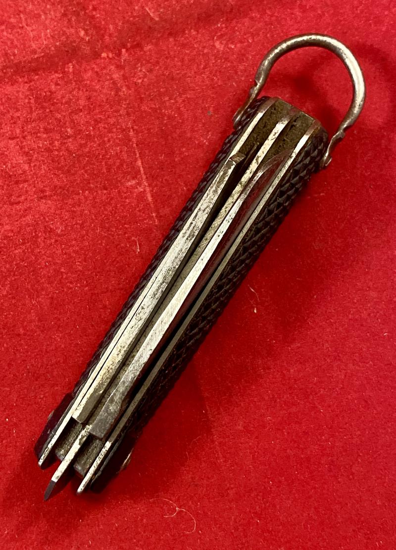 WW2 British Army 2-Piece Jack Knife by John Clarke & Son Sheffield dated 1941