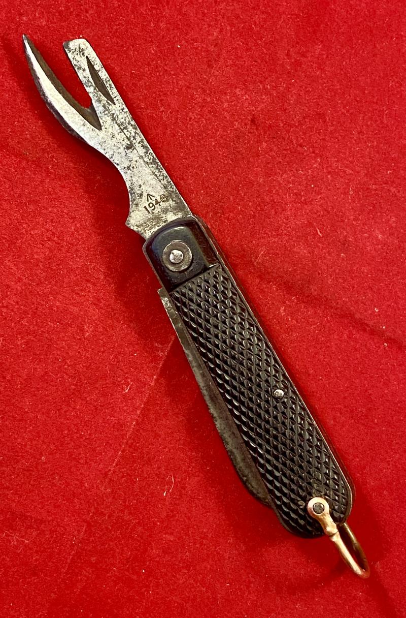 WW2 British Army 2-Piece Jack Knife by Francis Greaves & Sons Sheffield dated 1940