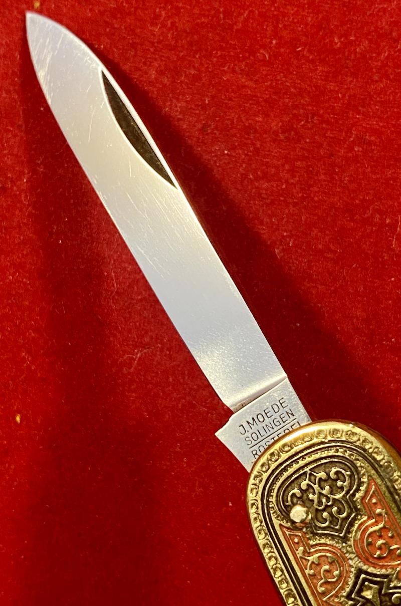 Mint Gentleman’s or Lobster knife by Jürgen Moede of Solingen c1950