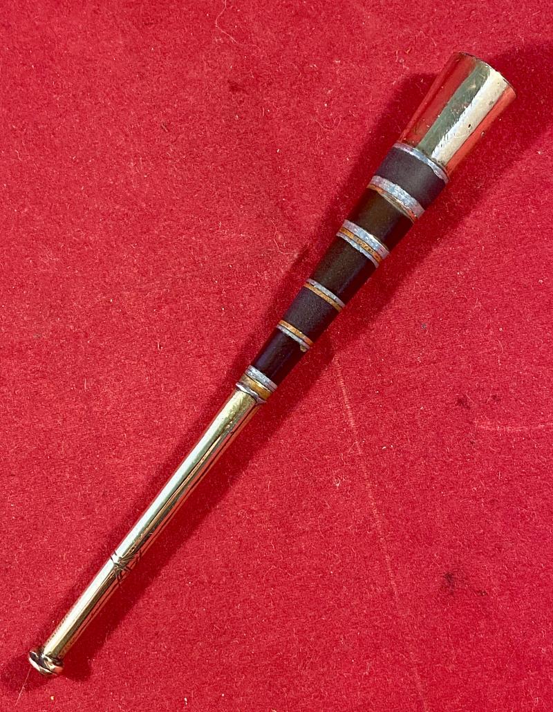 Unique 5.7” WW1 Period Trench Art Cigar/Cigarette Holder