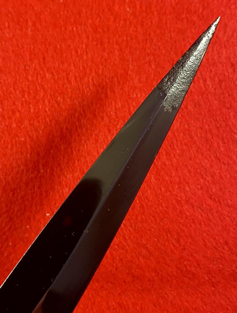 Presentation 3rd Pattern FS Fighting Knife to Sgt Andrew Melville of the SAS on being Awarded the Military Medal c1991
