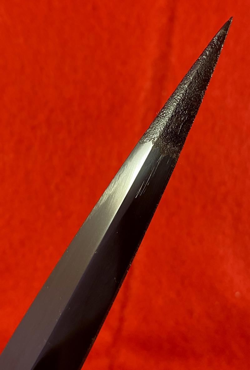 Presentation 3rd Pattern FS Fighting Knife to Sgt Andrew Melville of the SAS on being Awarded the Military Medal c1991