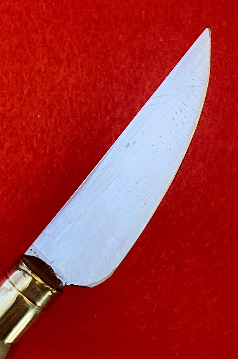 Souvenir RAF Afghanistan Letter Opener made using a .50 Cal Machine Gun Cartridge Case c2009