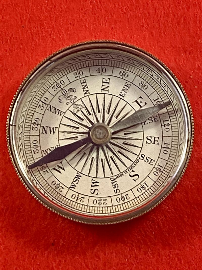Victorian Period Francis Barker & Son of London Pattern Pocket Travelling “Tub” Compass c1880
