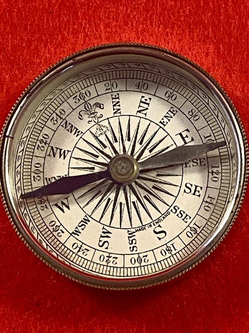 Victorian Period Francis Barker & Son of London Pattern Pocket Travelling “Tub” Compass c1880